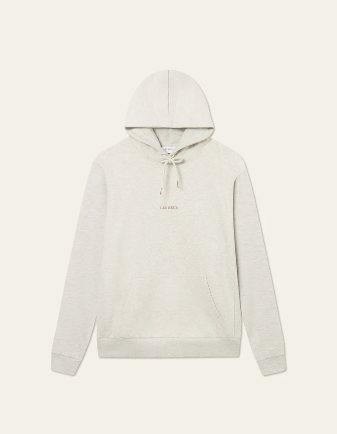 DEXTER HOODIE IVORY MELANGE