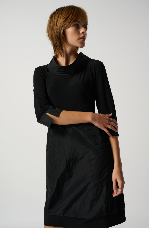 Cocoon Dress - Black