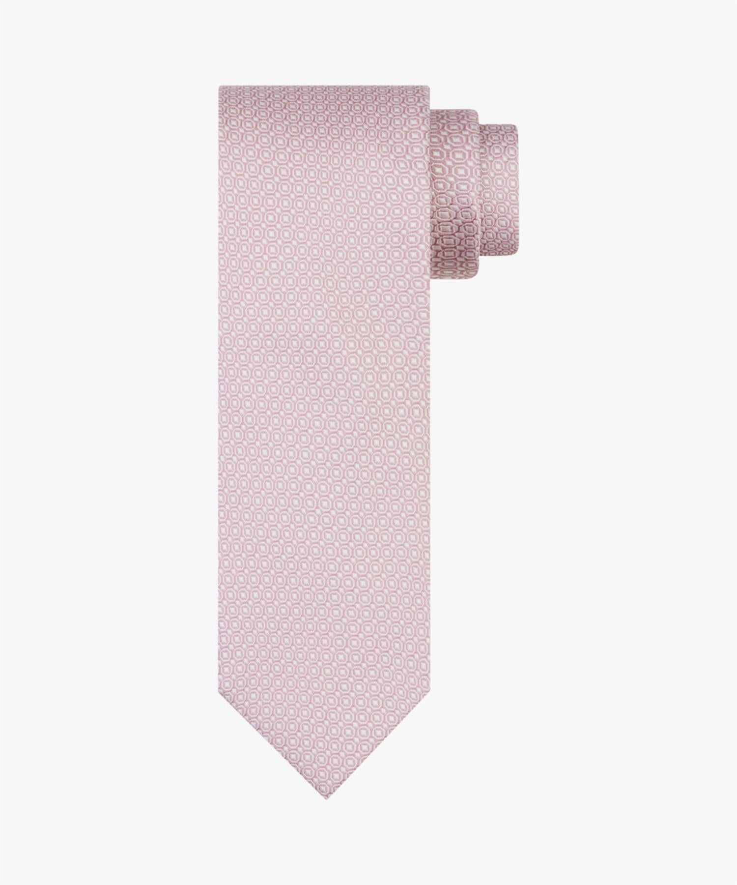 PINK SILK TIE GRAPHIC SS24