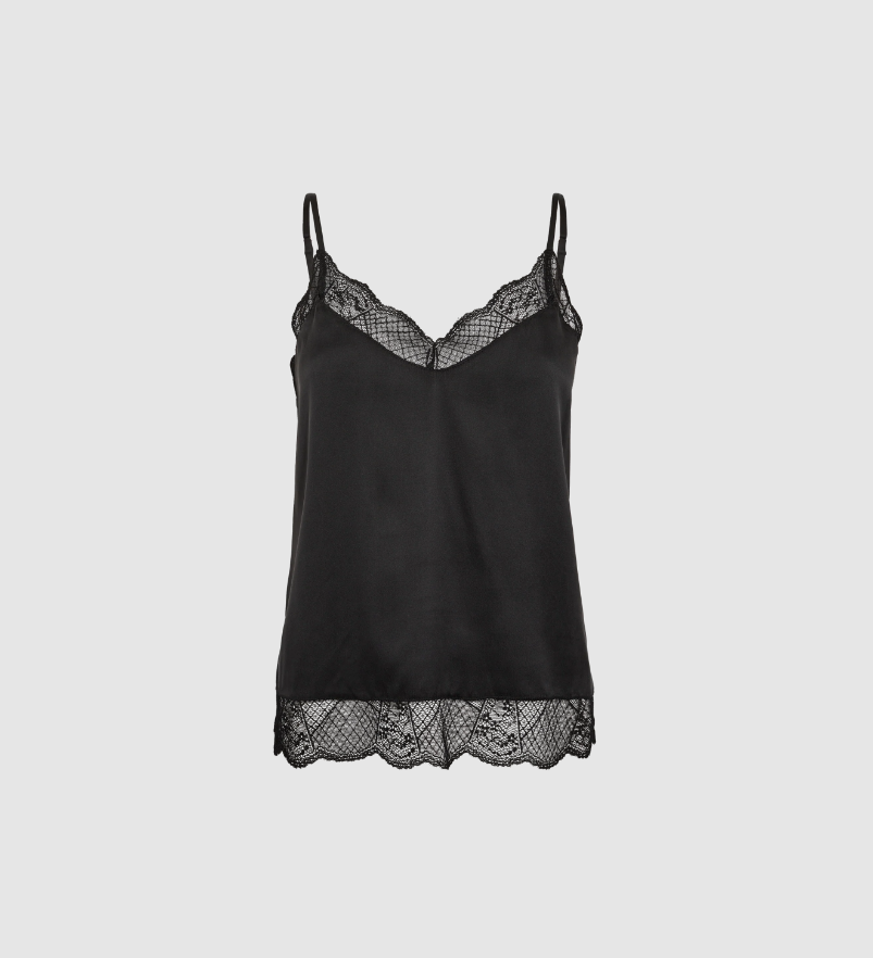 MMDitte Silk Lace Singlet