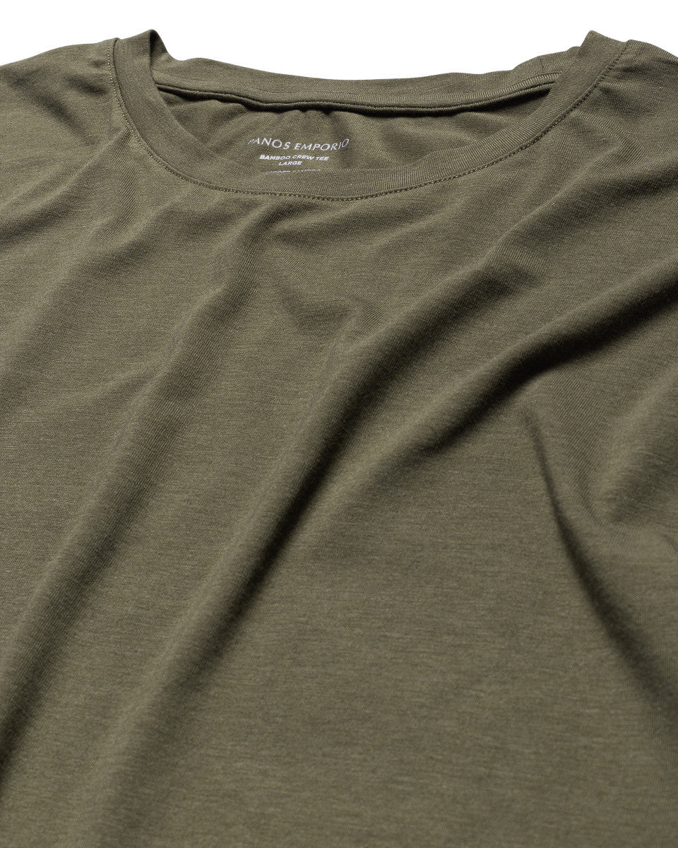 BAMBOO COTTON TEE CREW