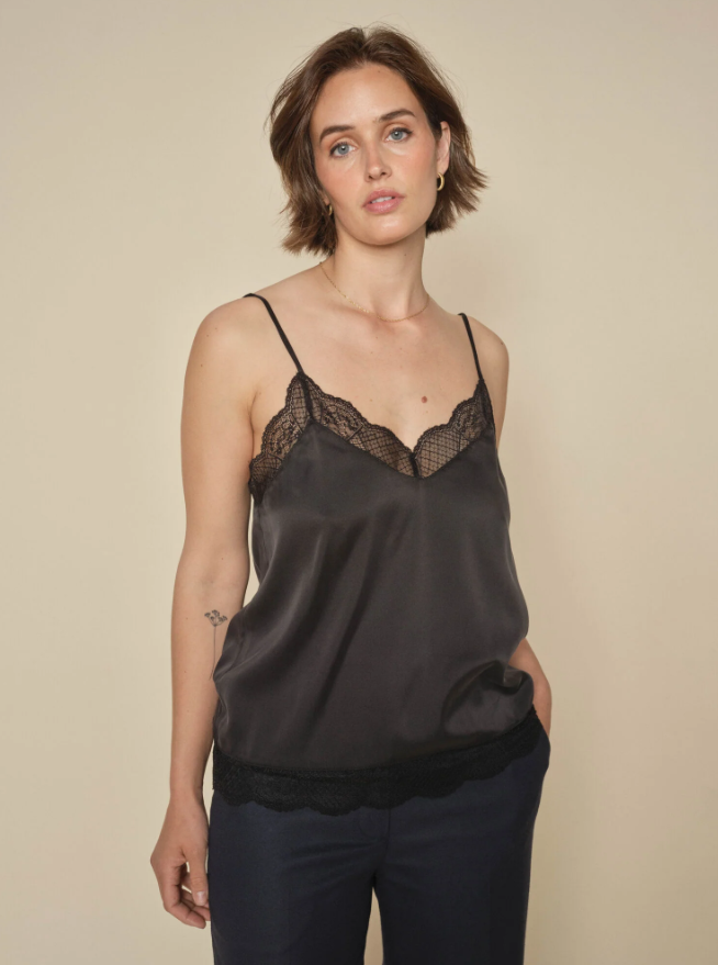 MMDitte Silk Lace Singlet