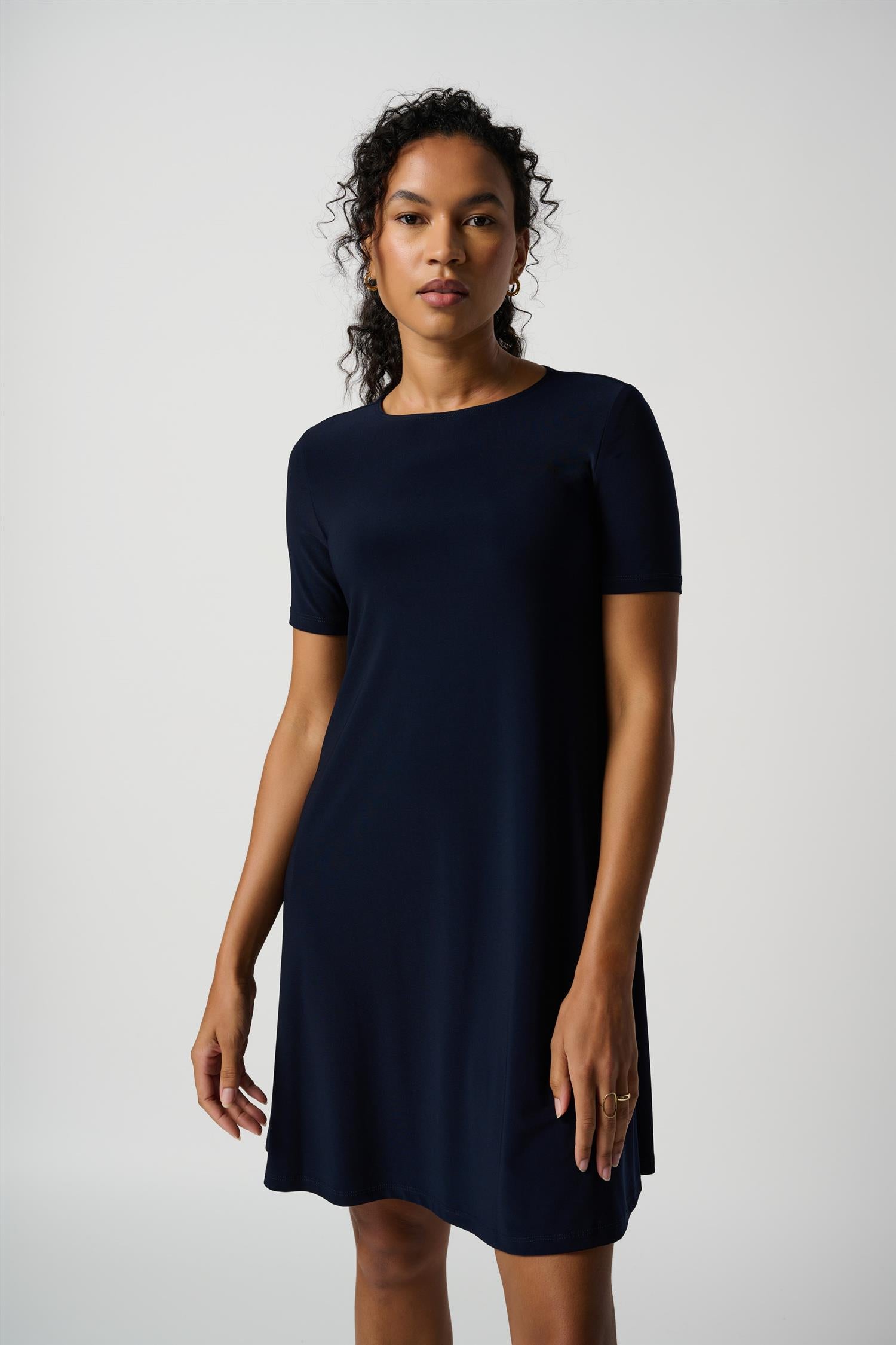 Classic A-line Dress - Marine