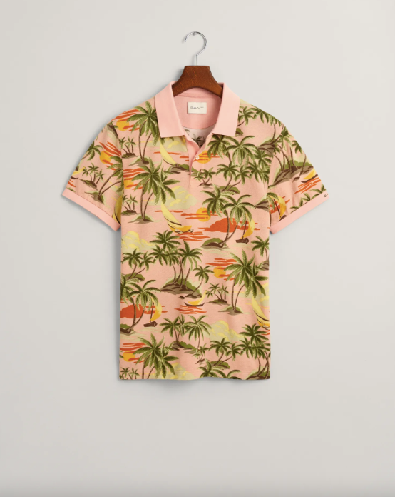 HAWAII PRINT SS POLO