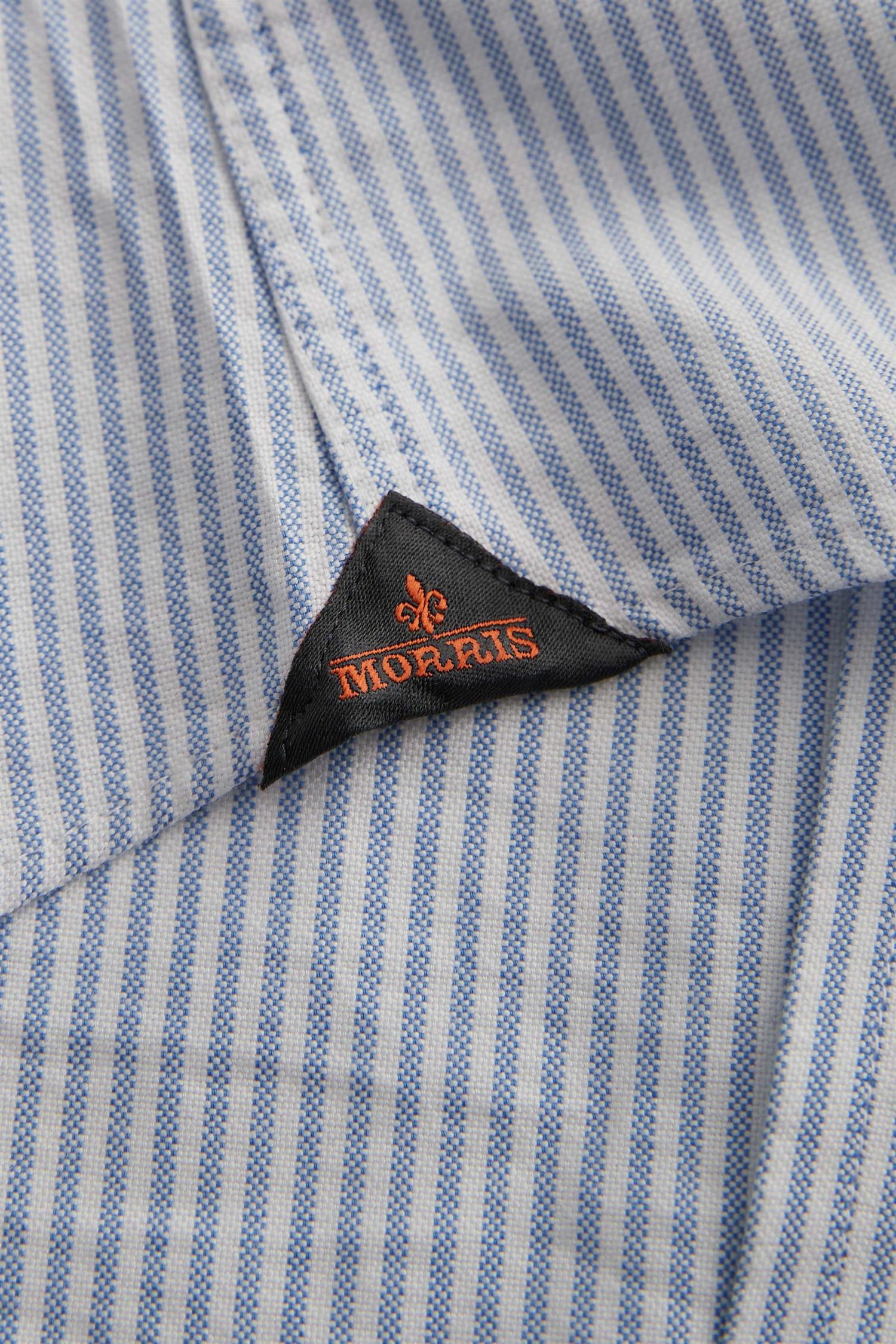 OXFORD STRIPED BD SHIRT LIGHT BLUE