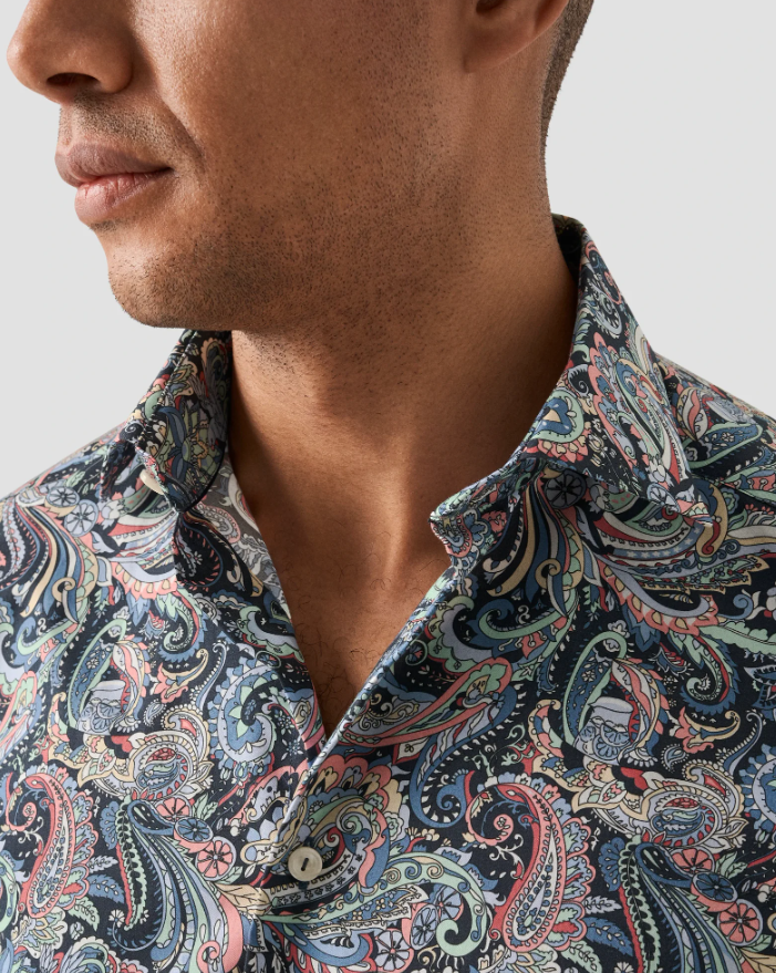 MULTI PAISLEY SIGNATUR TWILL CONTEMPORARY SHIRT