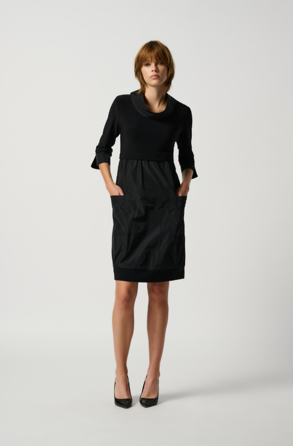 Cocoon Dress - Black