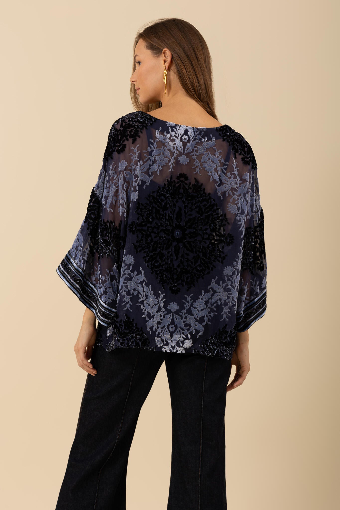 BRIAR SILK/VISC BLOUSE