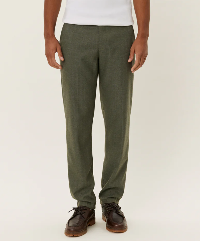 COMO REG HERRINGBONE SUIT PANTS SS25