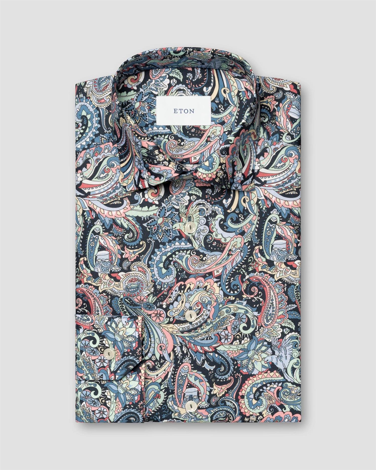 MULTI PAISLEY SIGNATUR TWILL CONTEMPORARY SHIRT