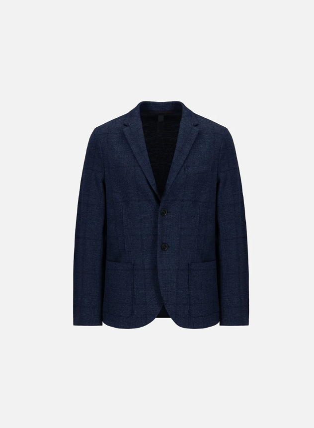 MENS BLAZER PRINCE OF WALES IN LORO PIANA