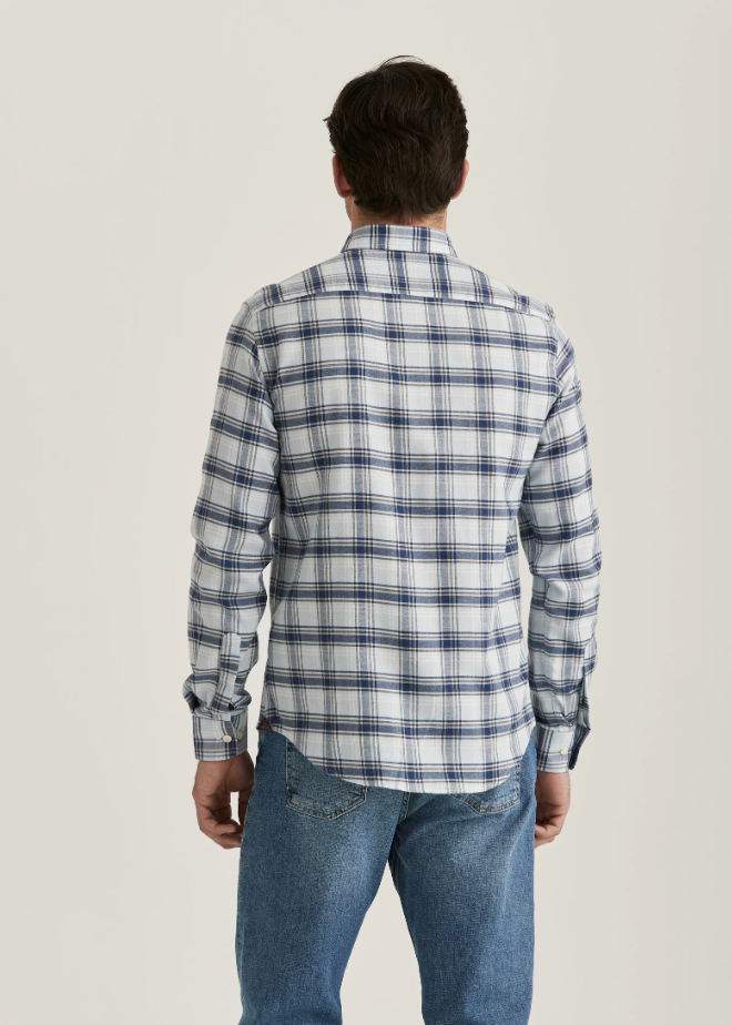 Soft Check Flannel-Slim Fit AW24