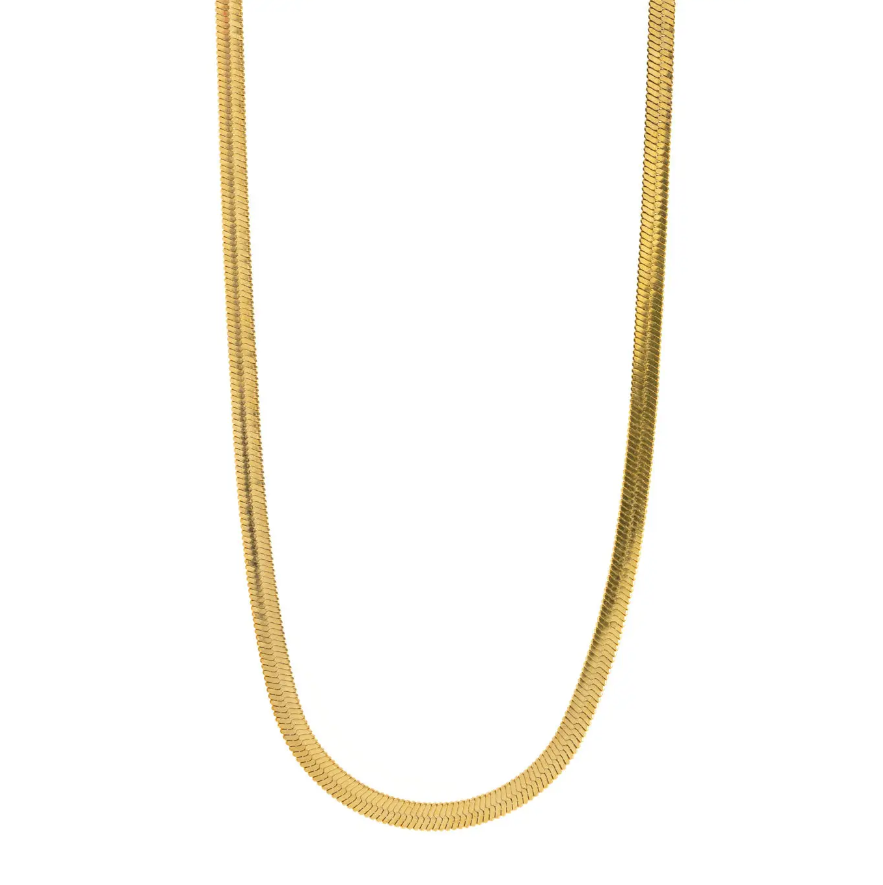 IVY Snake Chain Necklace Stainless Steel - Gold