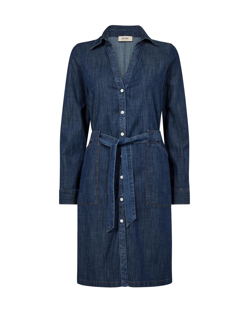 MMMalti denim dress-dark blue