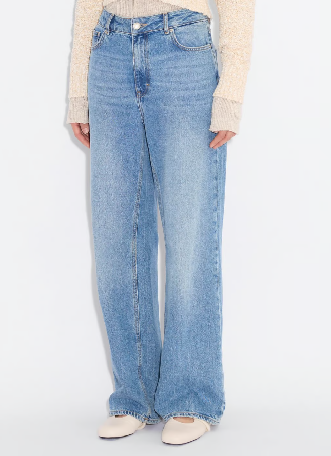 W WIDE JEANS-LT BLUE