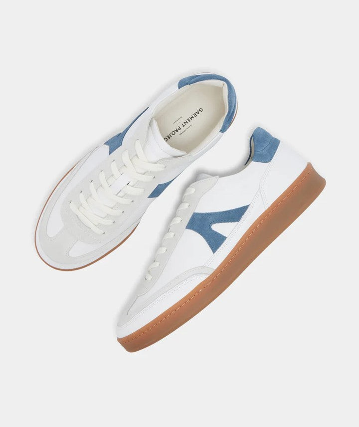 LIGA WHITE BLUE LEATHER