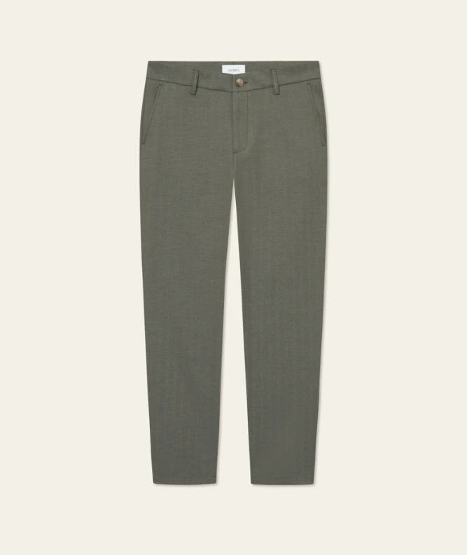 COMO REG HERRINGBONE SUIT PANTS SS25