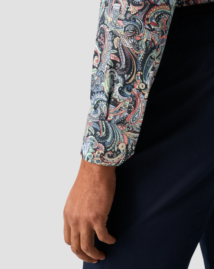 MULTI PAISLEY SIGNATUR TWILL CONTEMPORARY SHIRT