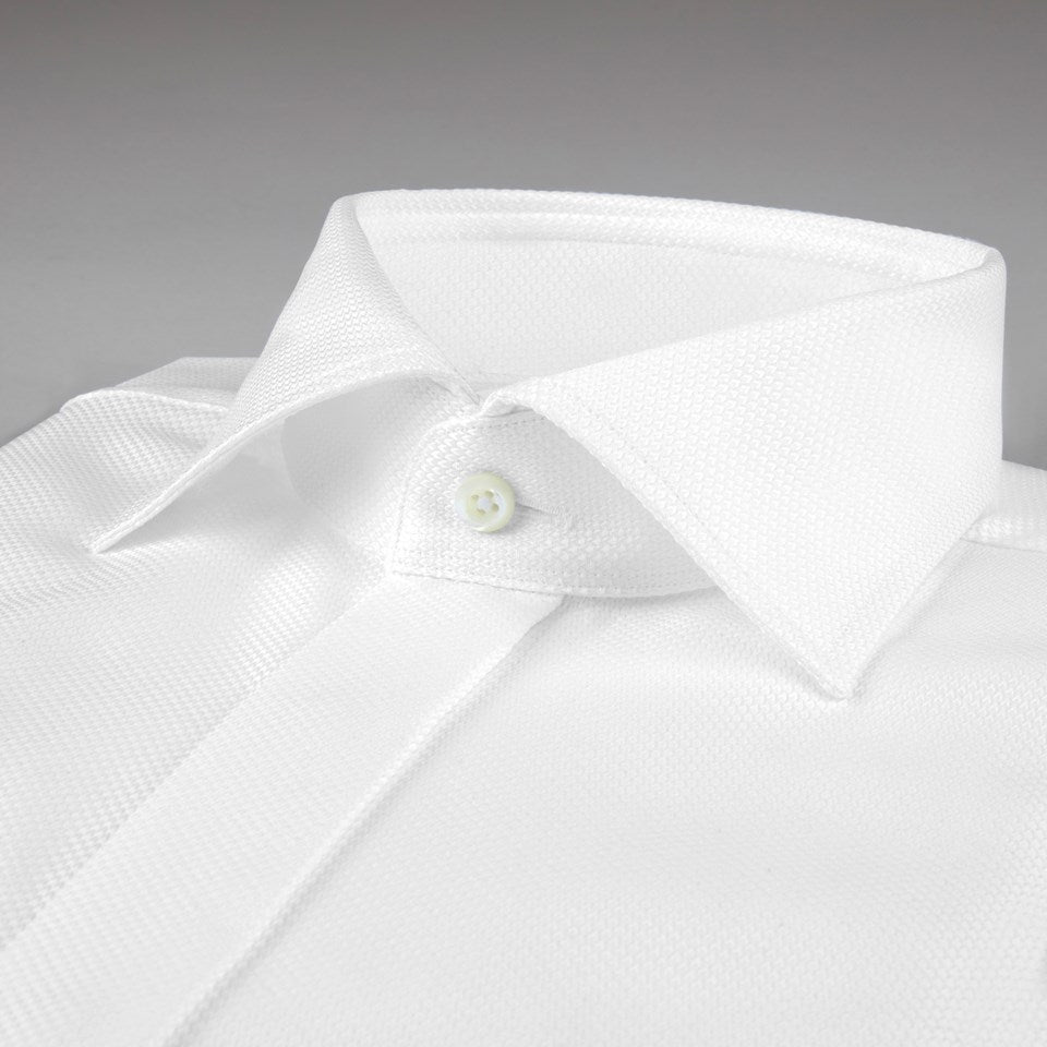 Evening twill shirt Fitted body