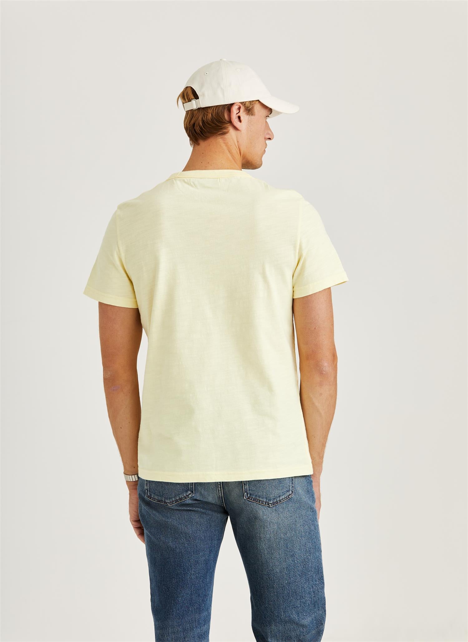 WATSON SLUB TEE YELLOW