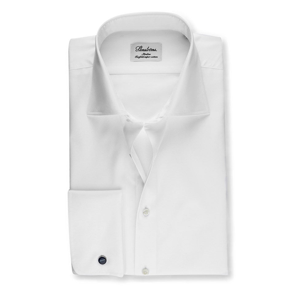 WHITE SHIRT FRENCH CUFF SLIMLINE