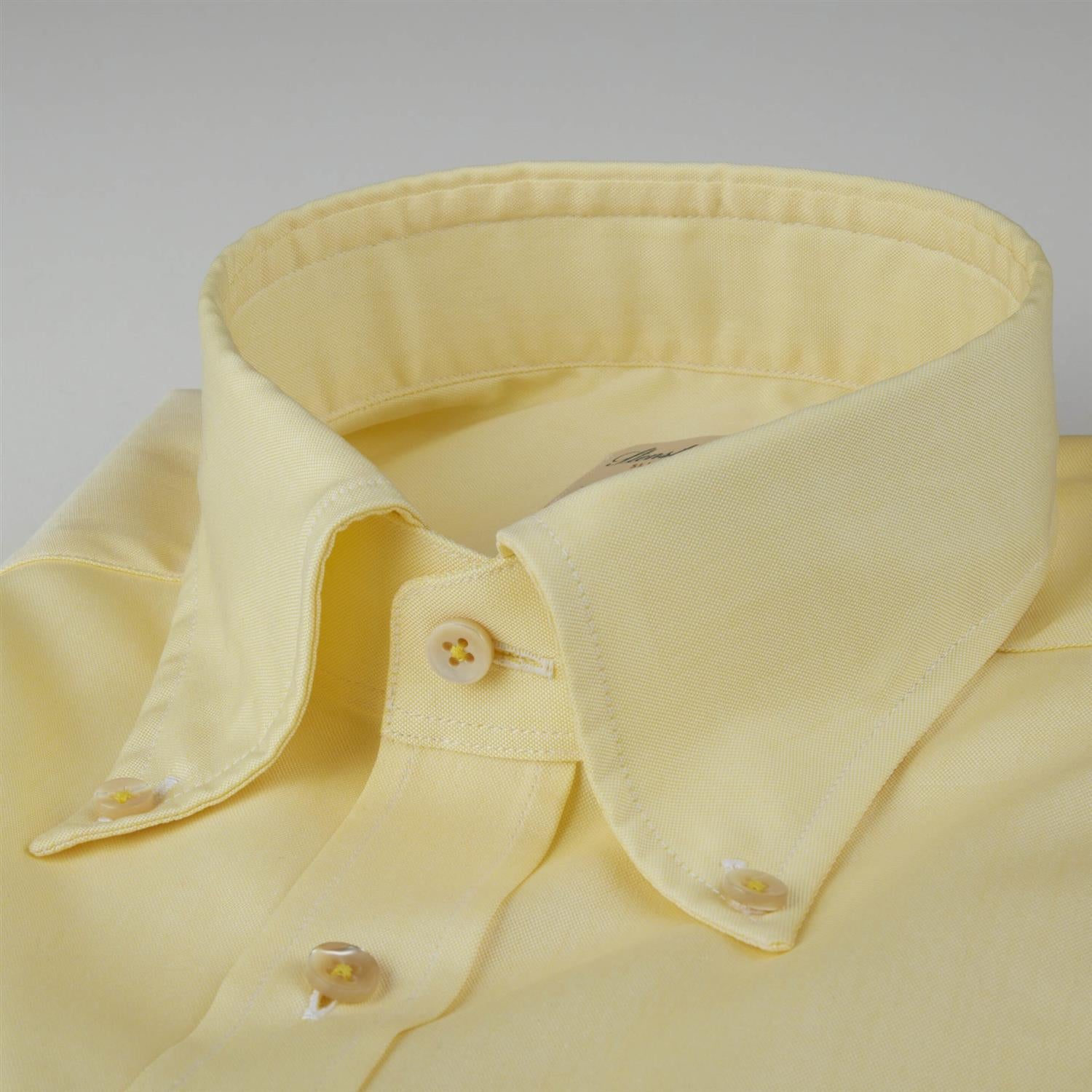 CASUAL YELLOW OXFORD SHIRT SLIM