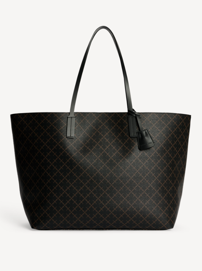 ABI TOTE-DARK CHOCOLATE