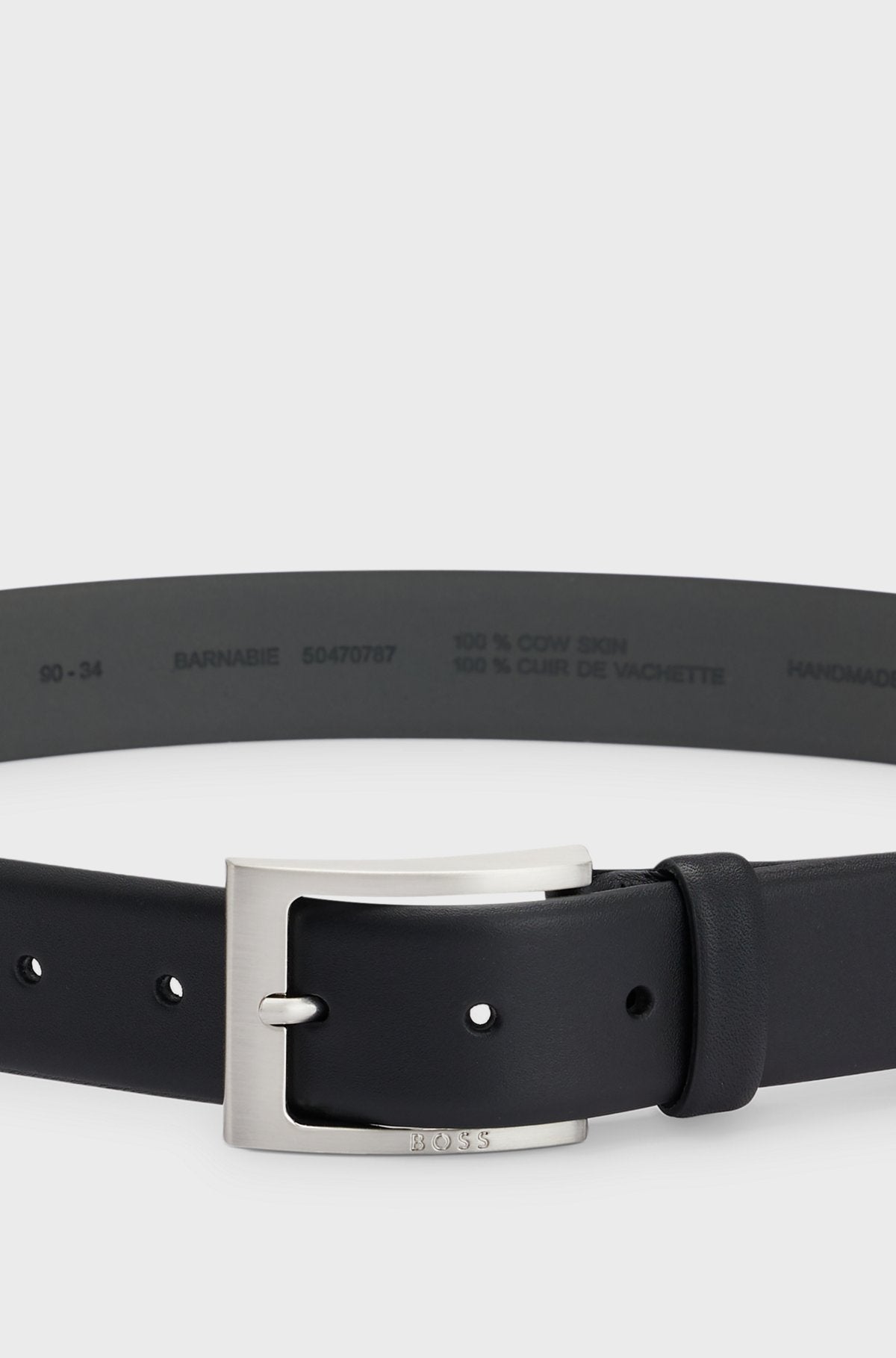 BARNABIE NAPPA LEATHER BELT