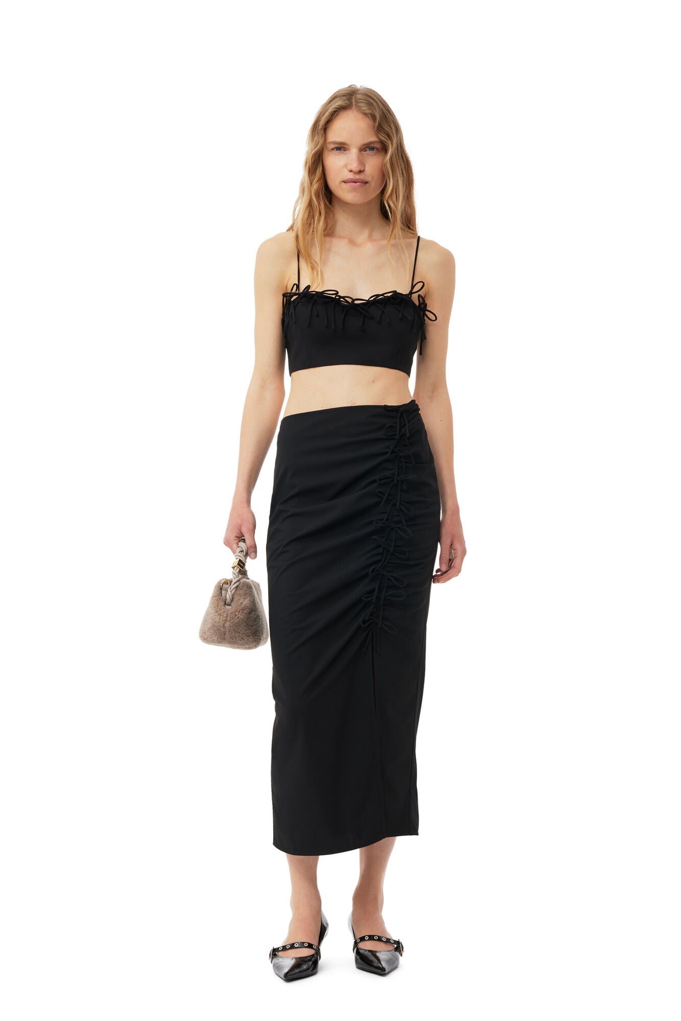 DRAPEY MEL MIDI SKIRT