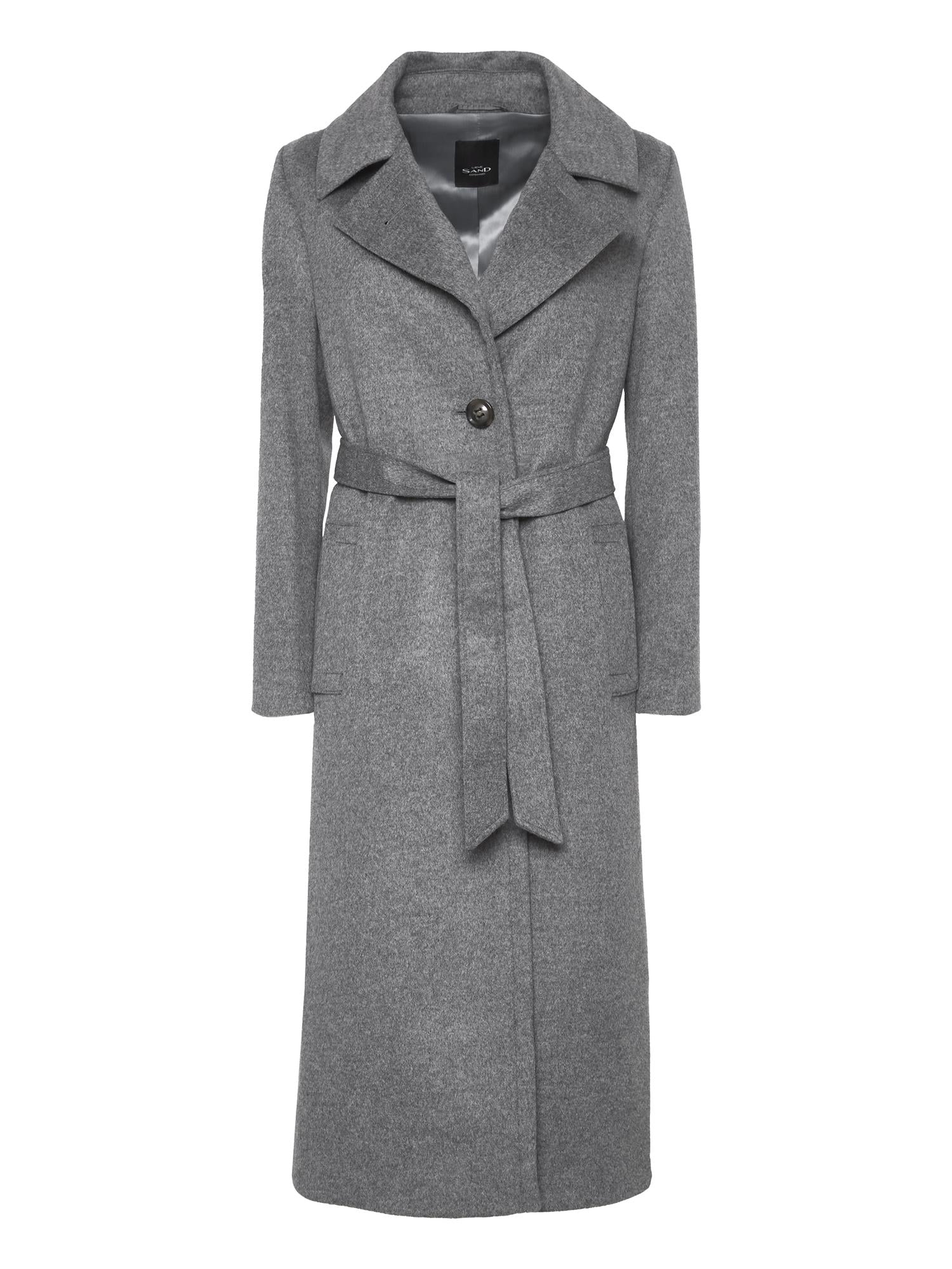 CASHMERE COAT W CLARETA BELT LONG