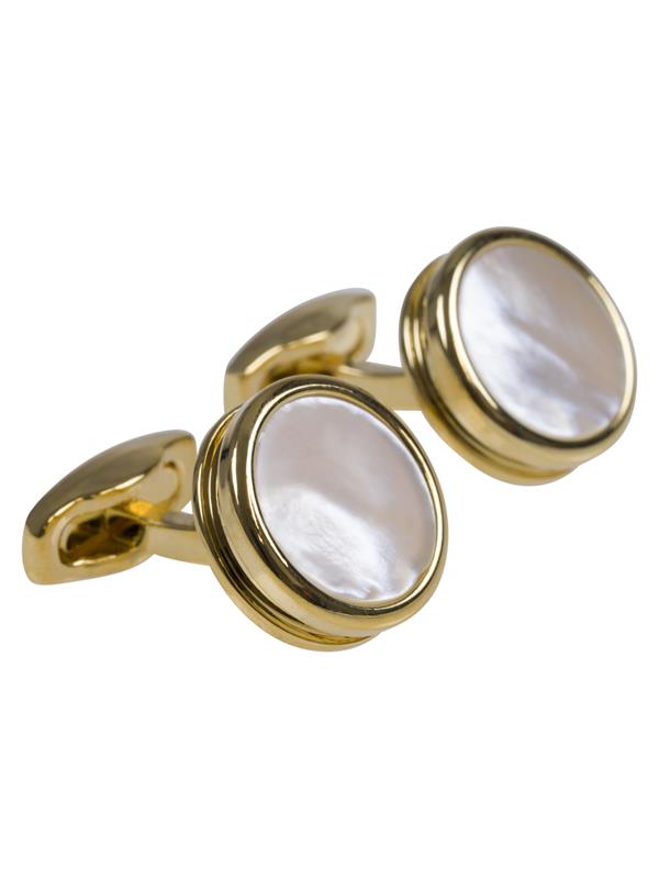 GOLD CUFFLINKS