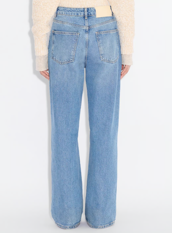 W WIDE JEANS-LT BLUE