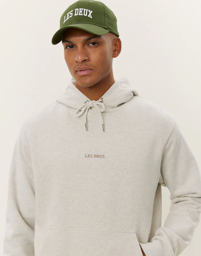 DEXTER HOODIE IVORY MELANGE