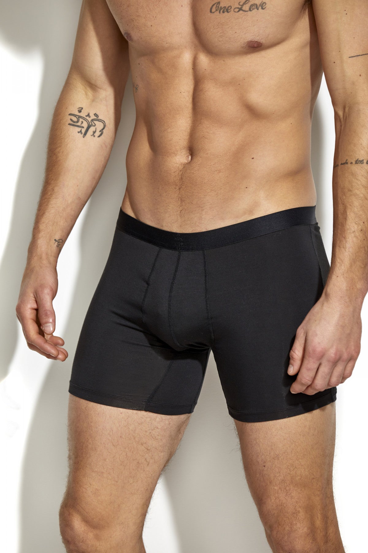 2PK ECO BOXER BRIEF BLACK