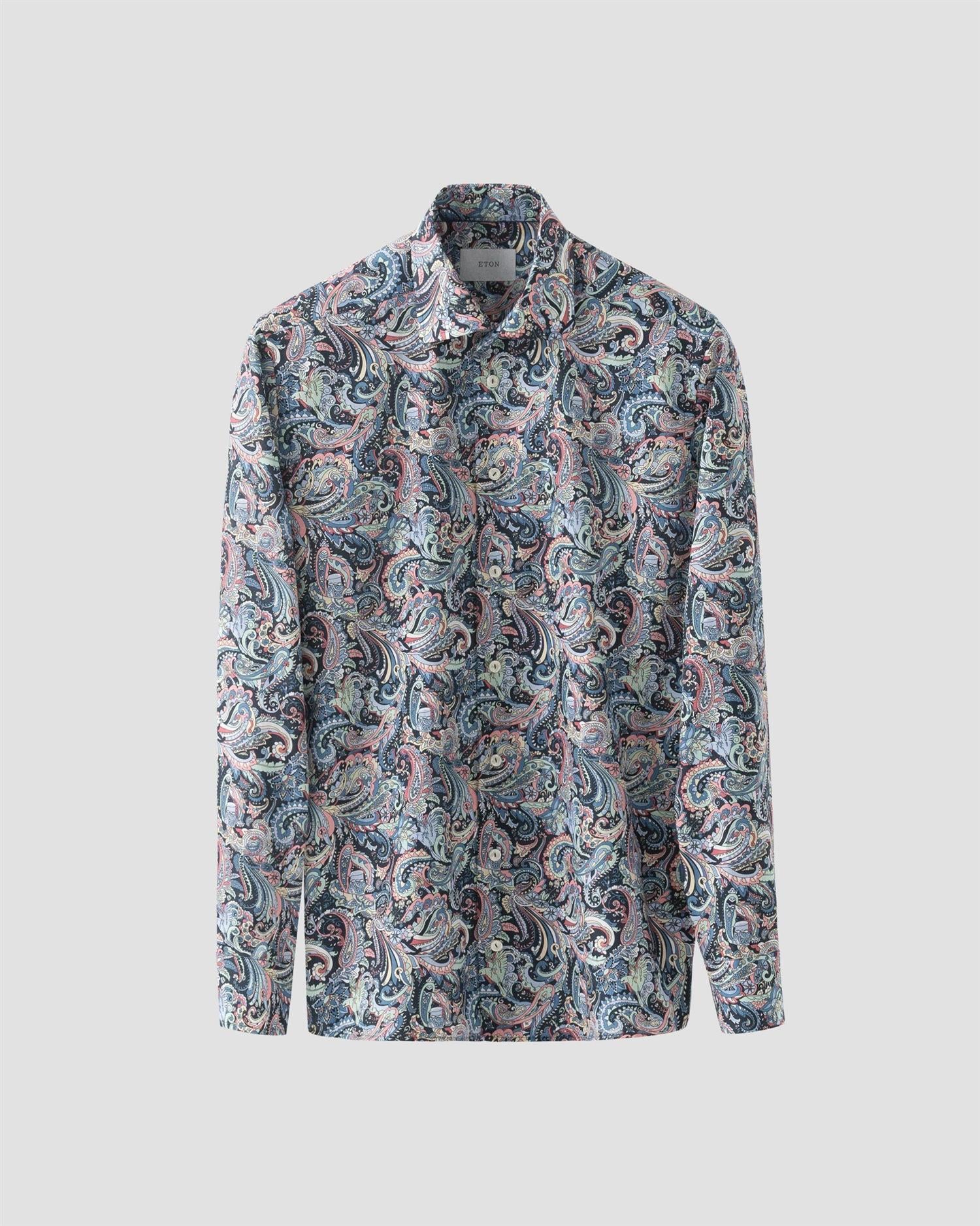 MULTI PAISLEY SIGNATUR TWILL SLIMFIT  SHIRT