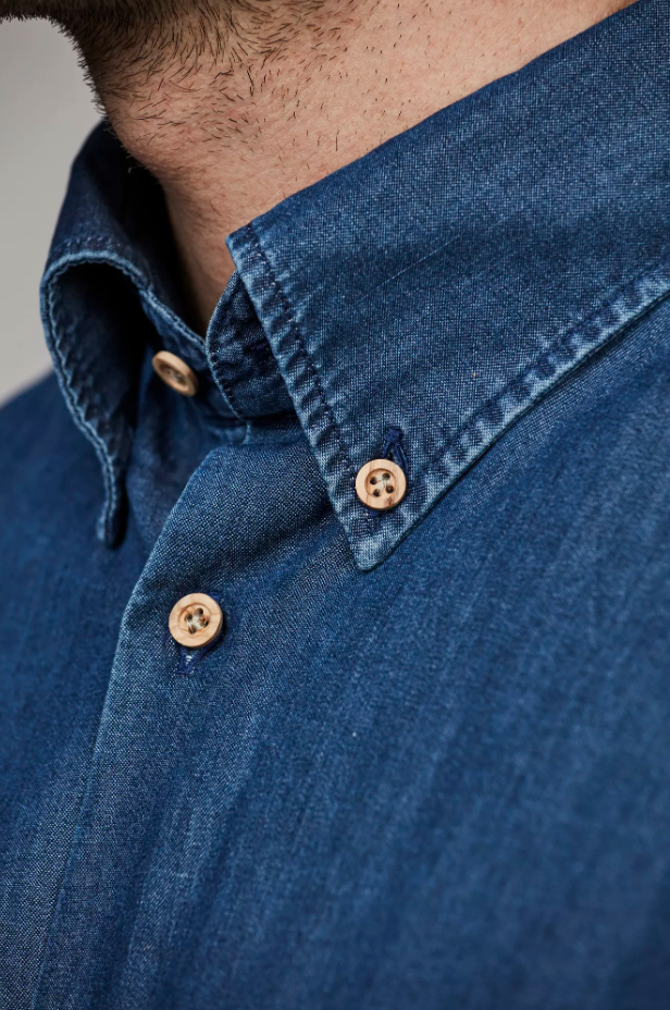 INDIGO CLASSIC SHIRT AW24