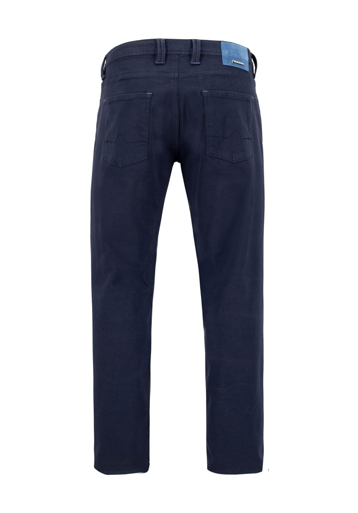 PIPE SUPERSTRETCH COLOURED DENIM NAVY