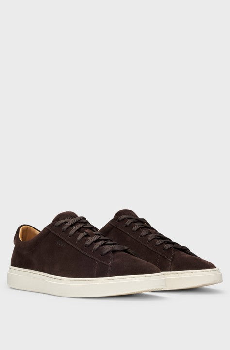 KIERAN SNEAKERS DARK BROWN SUEDE