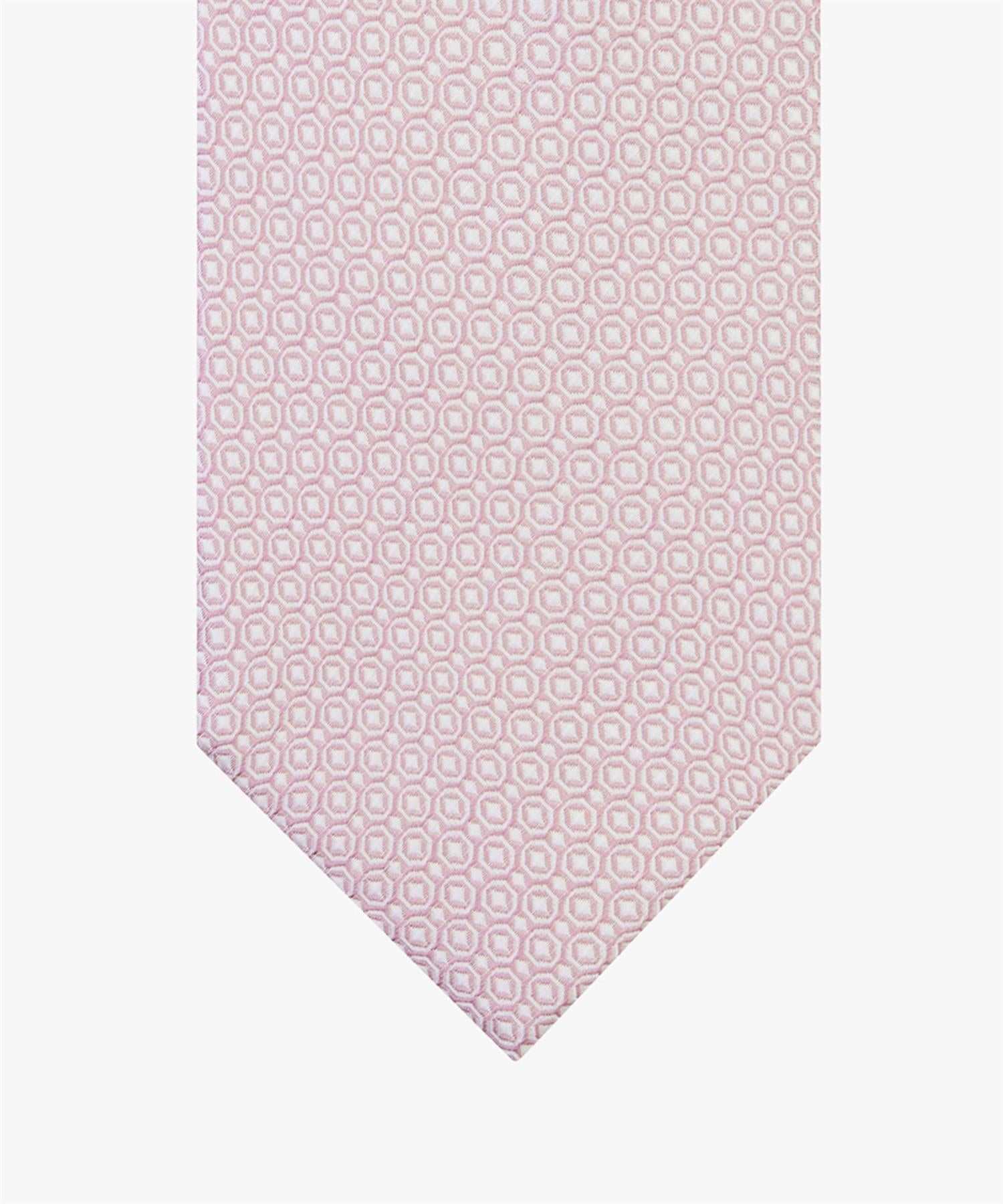 PINK SILK TIE GRAPHIC SS24