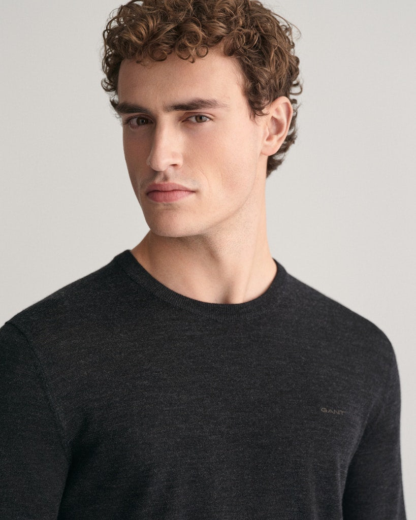 EXTRAFINE MERINO WOOL C-NECK