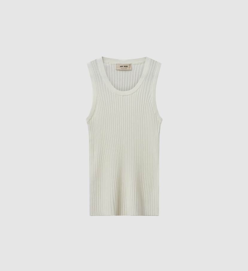 MMRELENA RIB KNIT TANK TOP