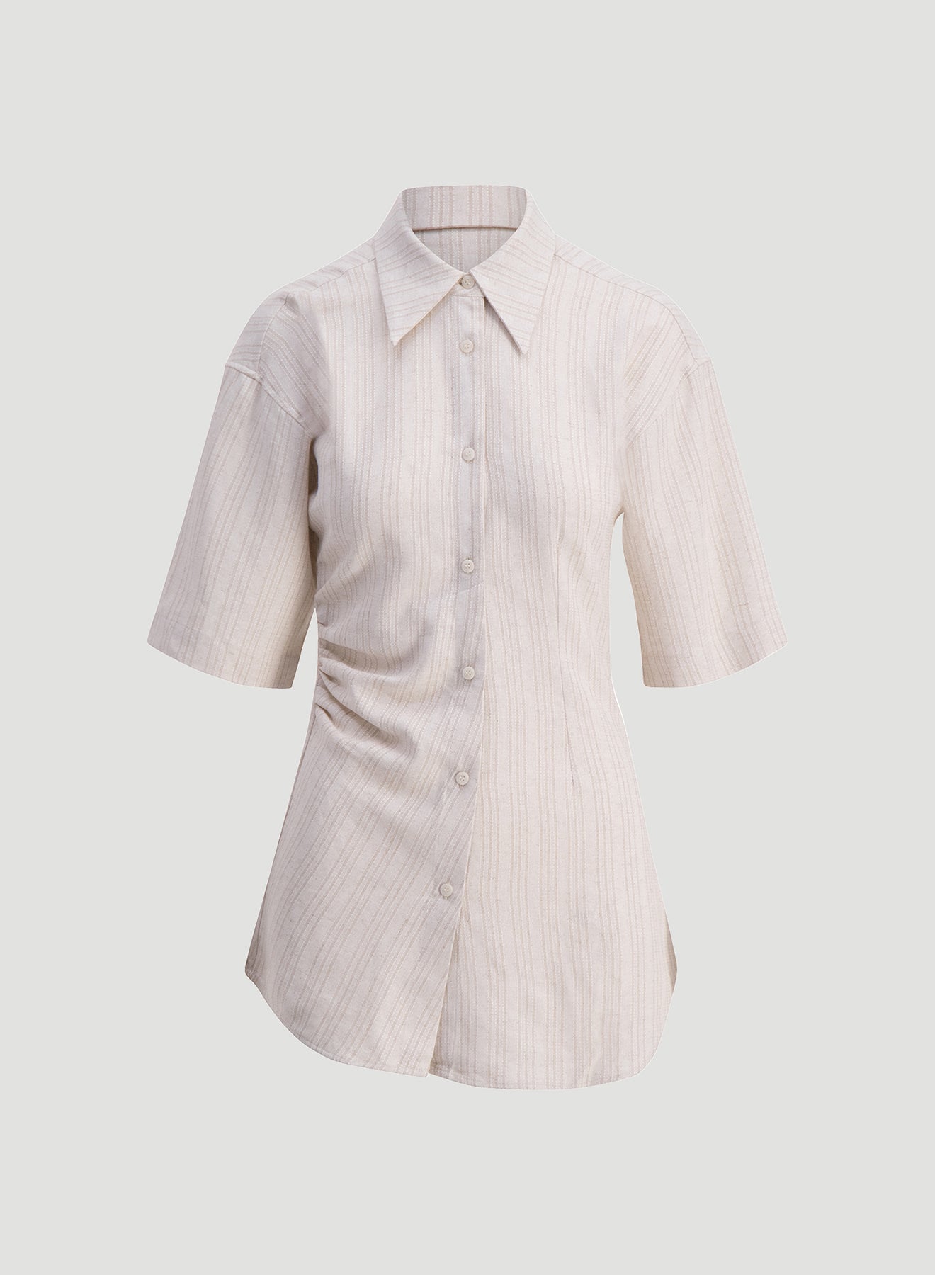 TUVA SHIRT SAND STRIPE