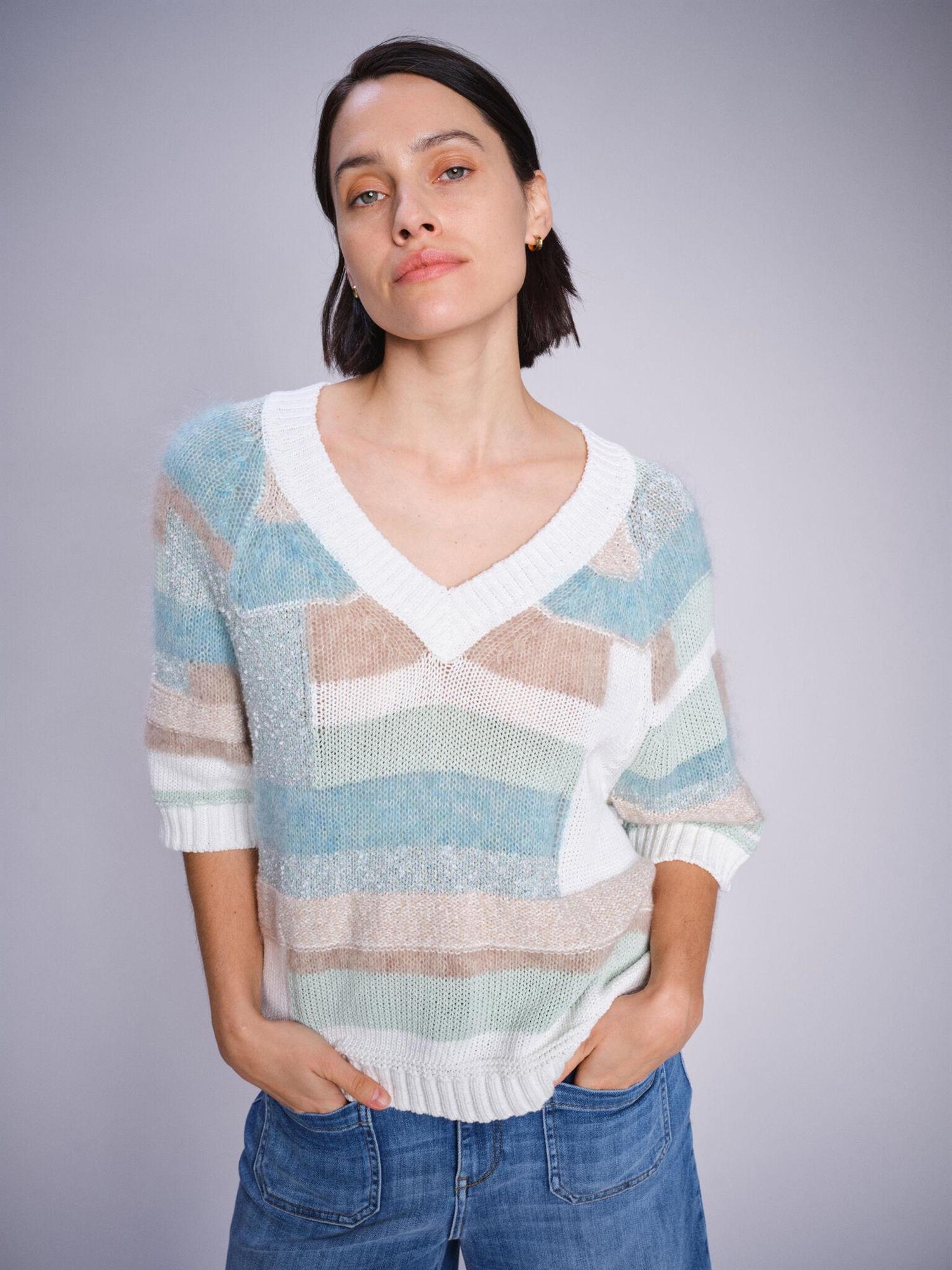 MMDAYA SS PATCH KNIT-SURF SPRAY