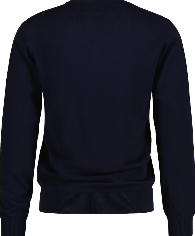 COTTON/WOOL V-NECK SWEATER