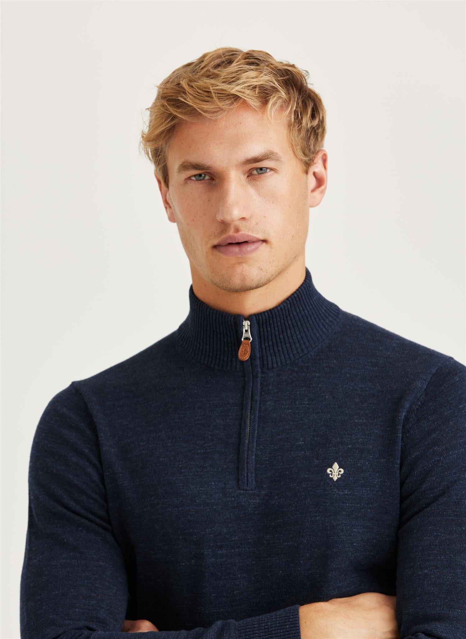 RANDALL HALF ZIP NAVY