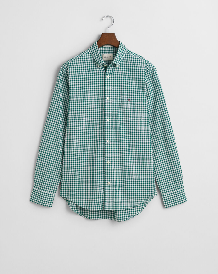 REG CLASSIC POPLIN GINGHAM SHIRT AW24