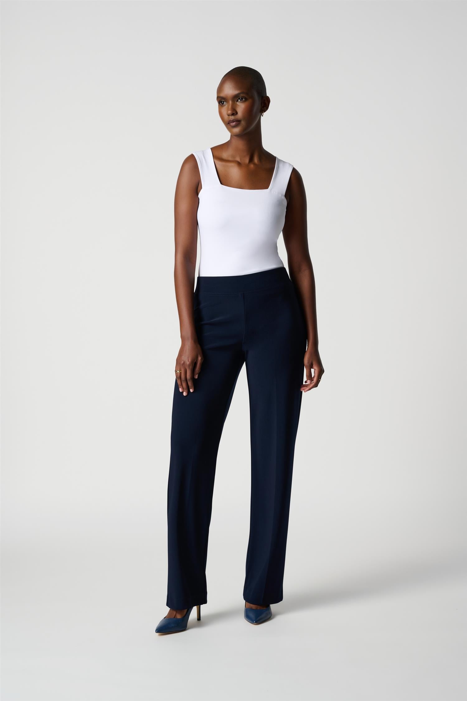 Classic Wide-Leg pant - Marine