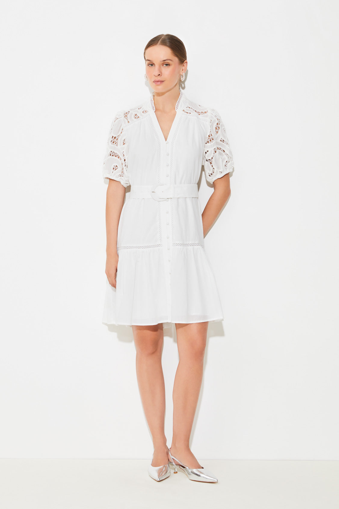 CATLEYA ROBE BLANC CASSE