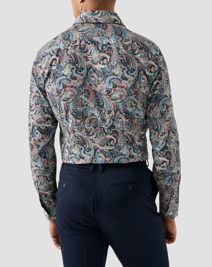 MULTI PAISLEY SIGNATUR TWILL SLIMFIT  SHIRT