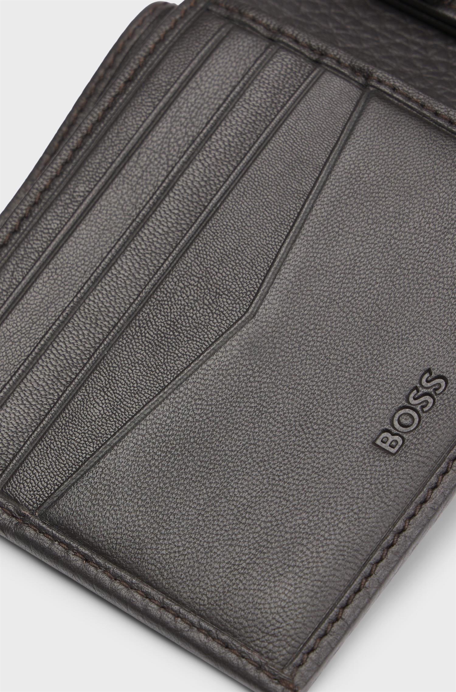 NEW CROSSTOWN GRAINED LEATHER WALLET